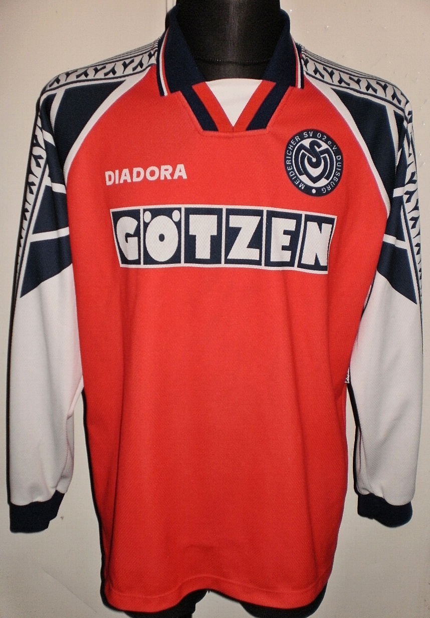 maillot msv duisbourg exterieur 1996-1997 pas cher