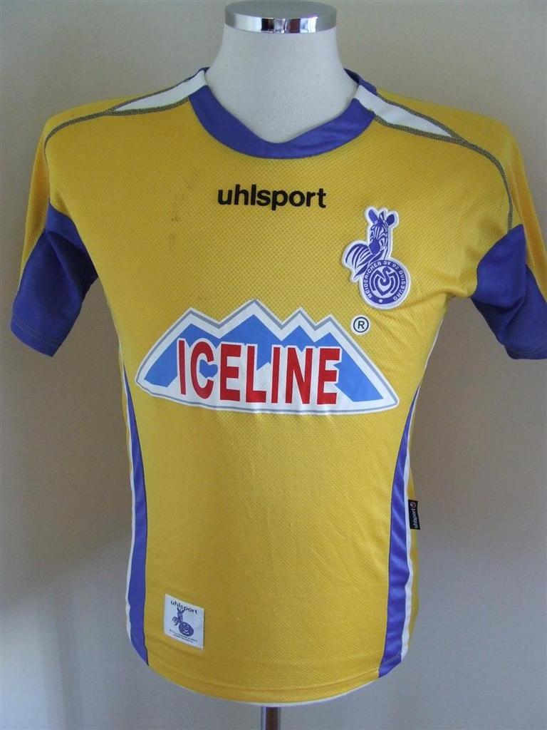 maillot msv duisbourg exterieur 2005-2006 rétro