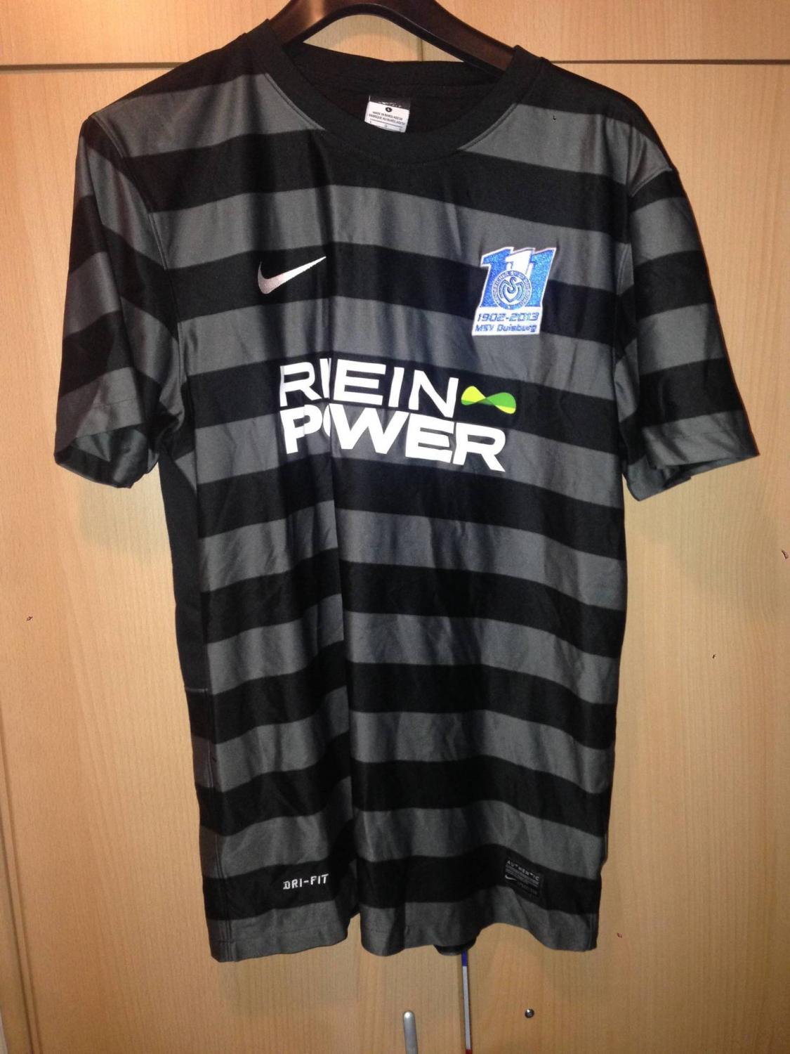 maillot msv duisbourg exterieur 2013-2014 rétro