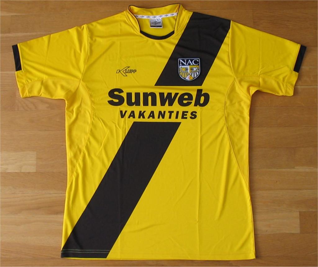 maillot nac breda domicile 2008-2009 rétro