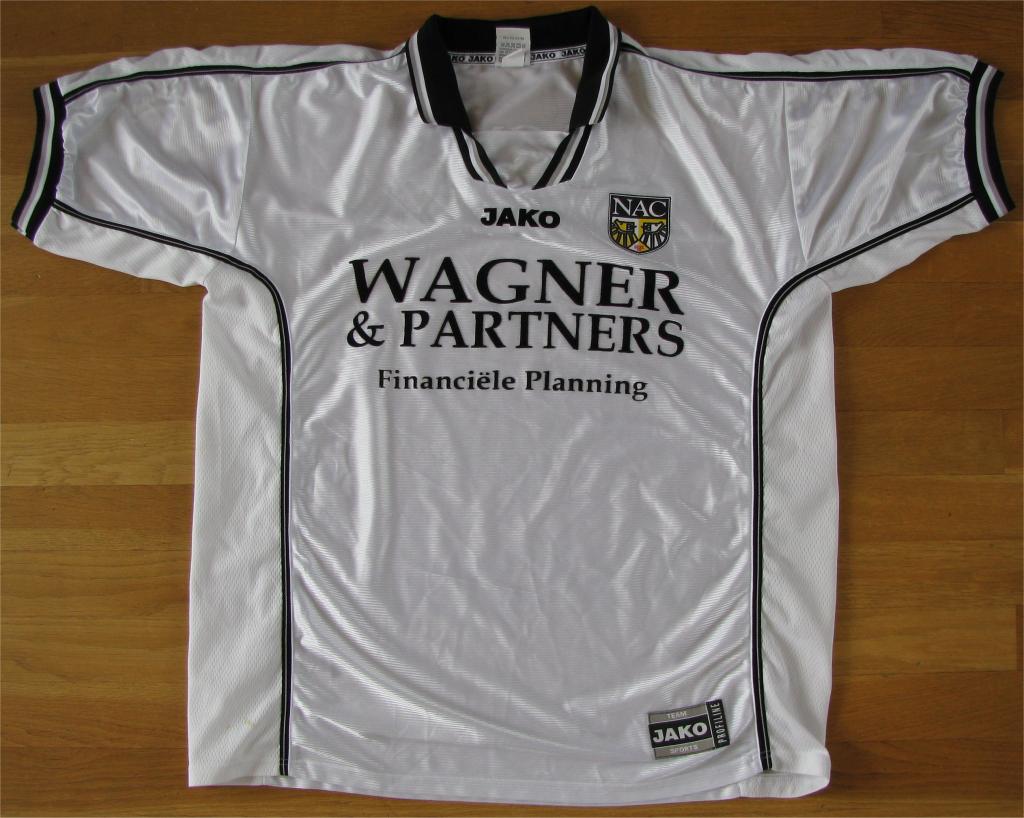 maillot nac breda exterieur 2000-2001 rétro