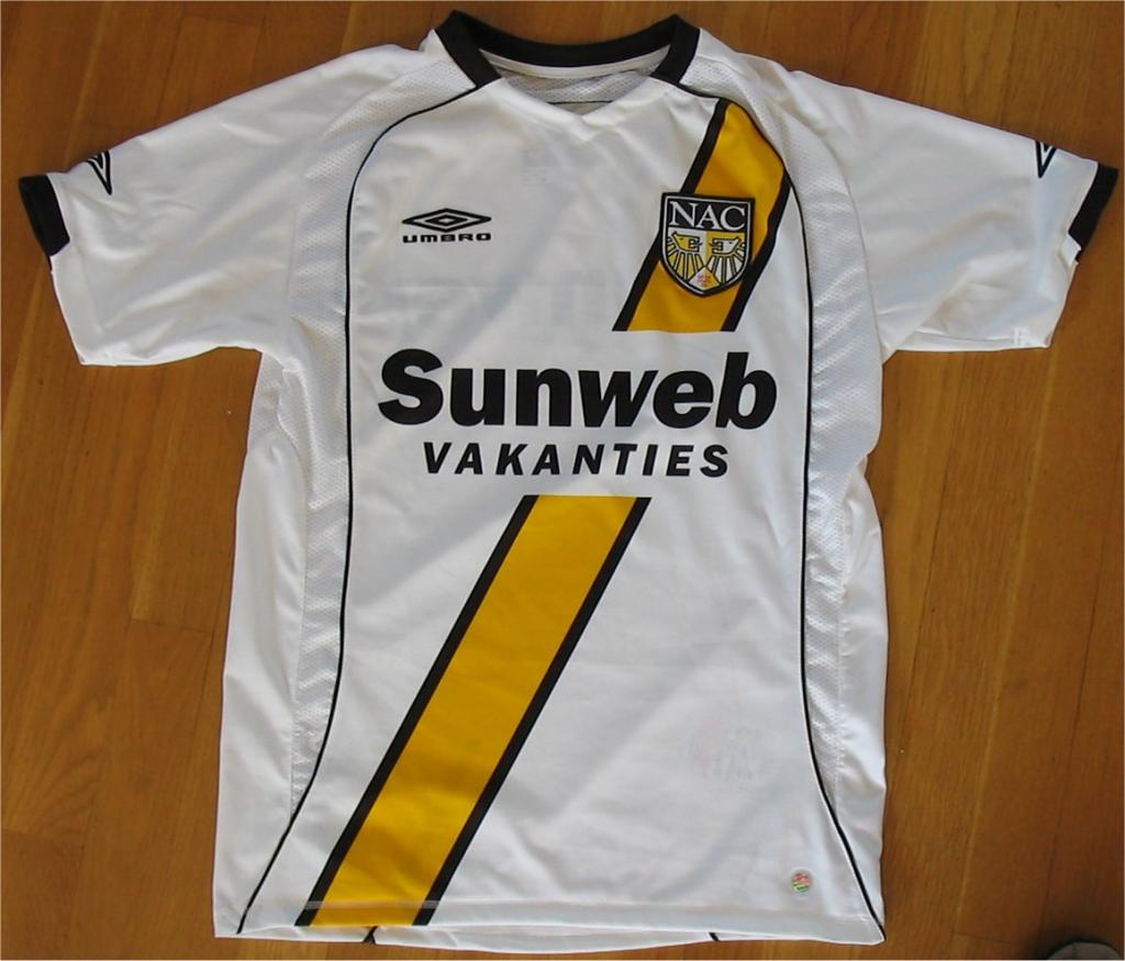 maillot nac breda exterieur 2007-2008 rétro