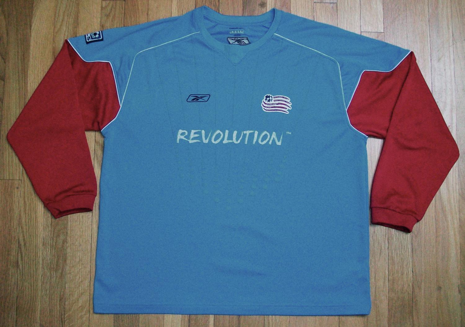 maillot new england revolution gardien 2004 rétro