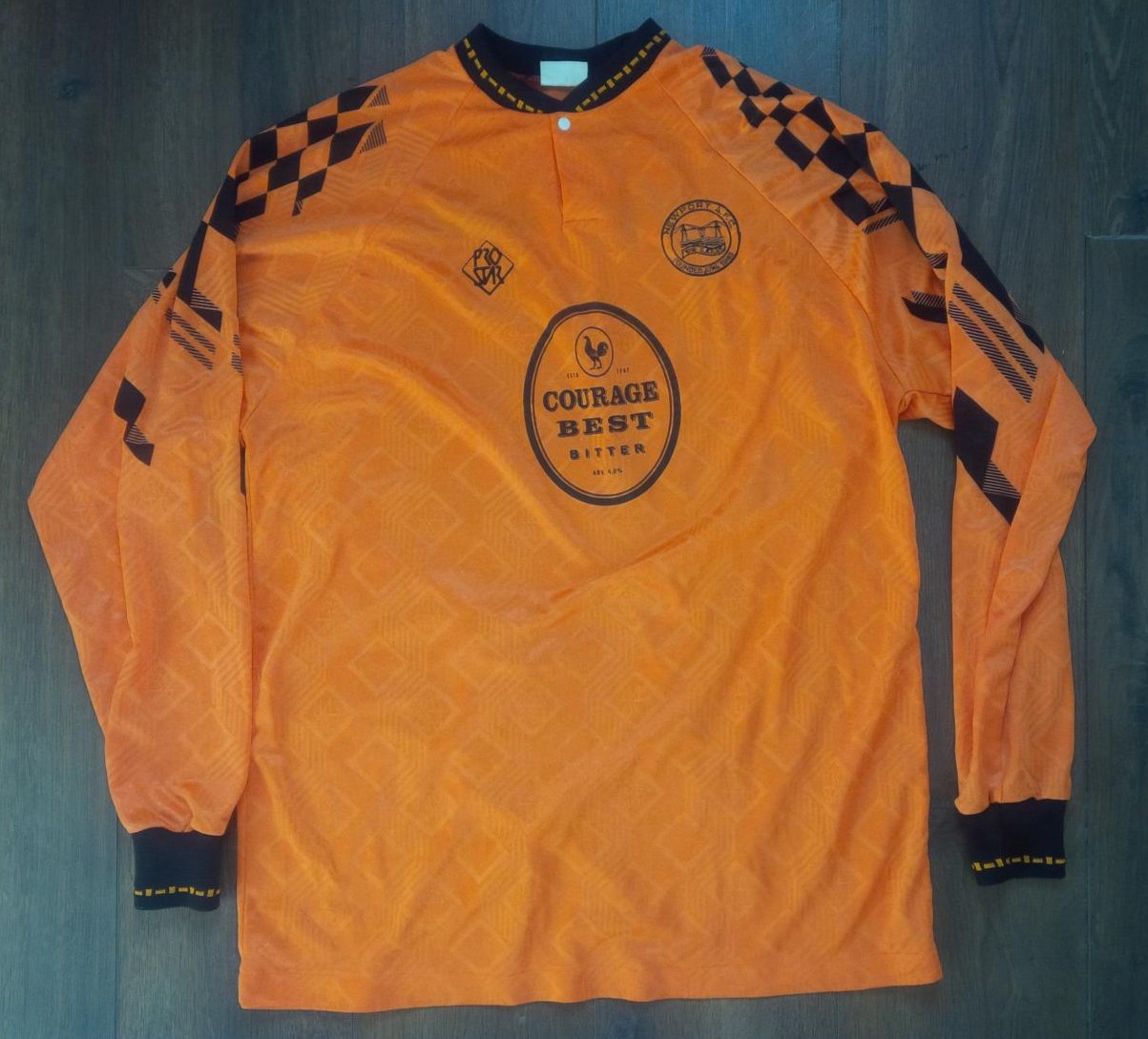 maillot newport county afc domicile 1994-1995 rétro