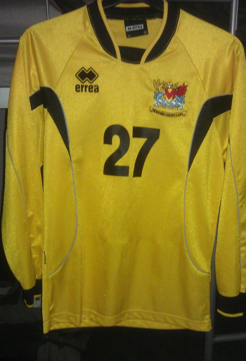 maillot newport county afc gardien 2002-2003 pas cher