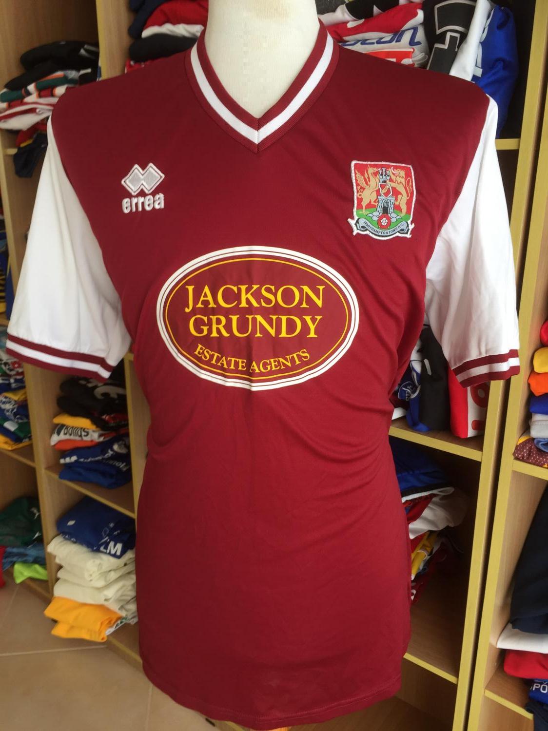 maillot northampton town fc domicile 2011-2012 rétro