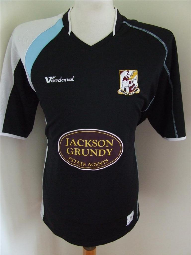 maillot northampton town fc exterieur 2008-2009 rétro