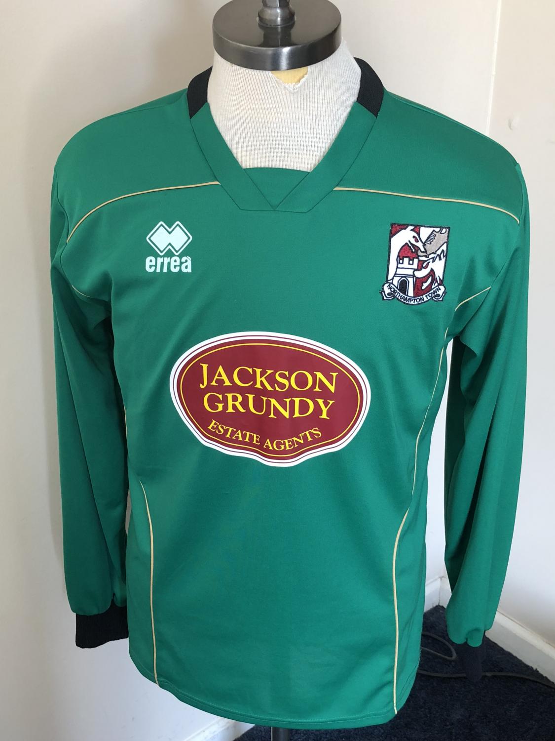 maillot northampton town fc gardien 2009-2010 pas cher