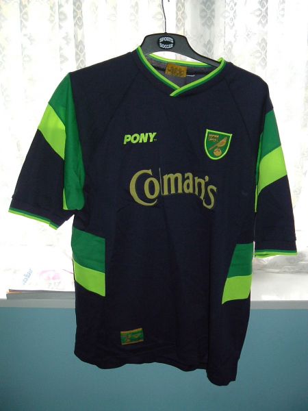 maillot norwich city exterieur 1997-1998 pas cher