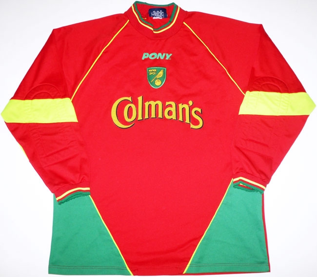 maillot norwich city gardien 1998-1999 pas cher