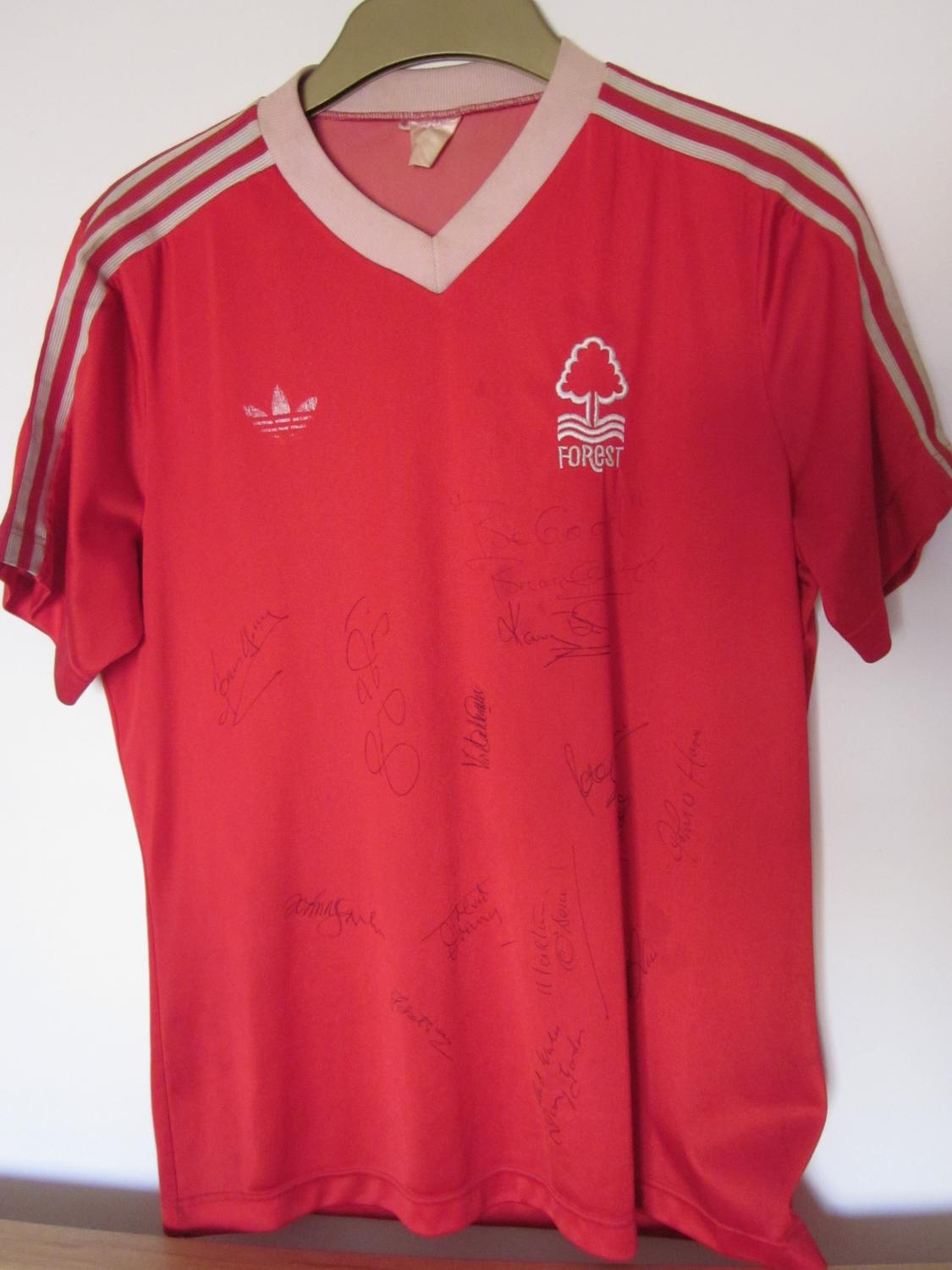 maillot nottingham forest domicile 1978-1979 rétro