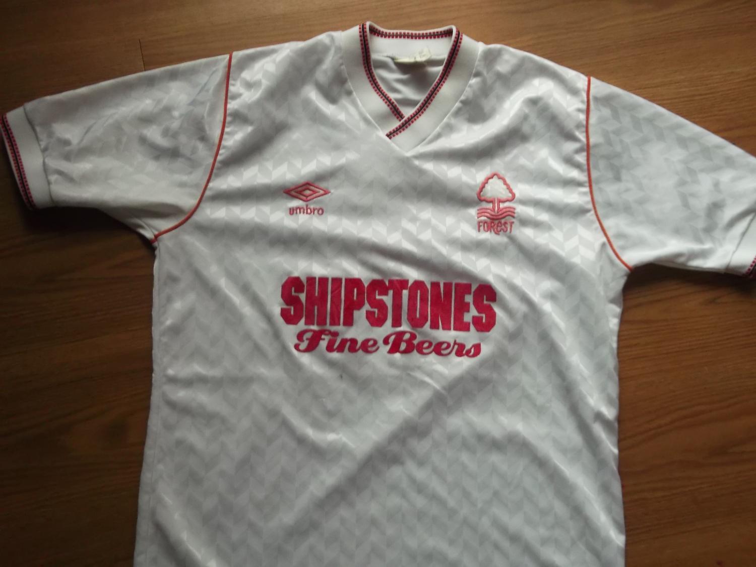 maillot nottingham forest exterieur 1988-1989 pas cher