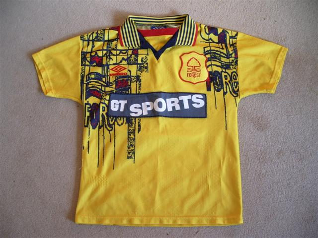 maillot nottingham forest exterieur 1996-1997 pas cher