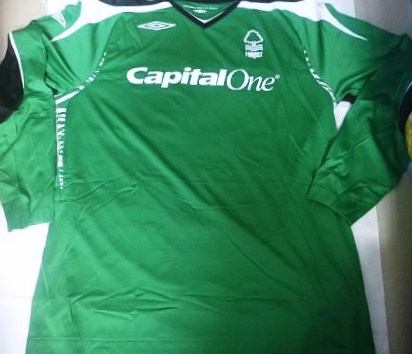 maillot nottingham forest gardien 2007-2008 rétro