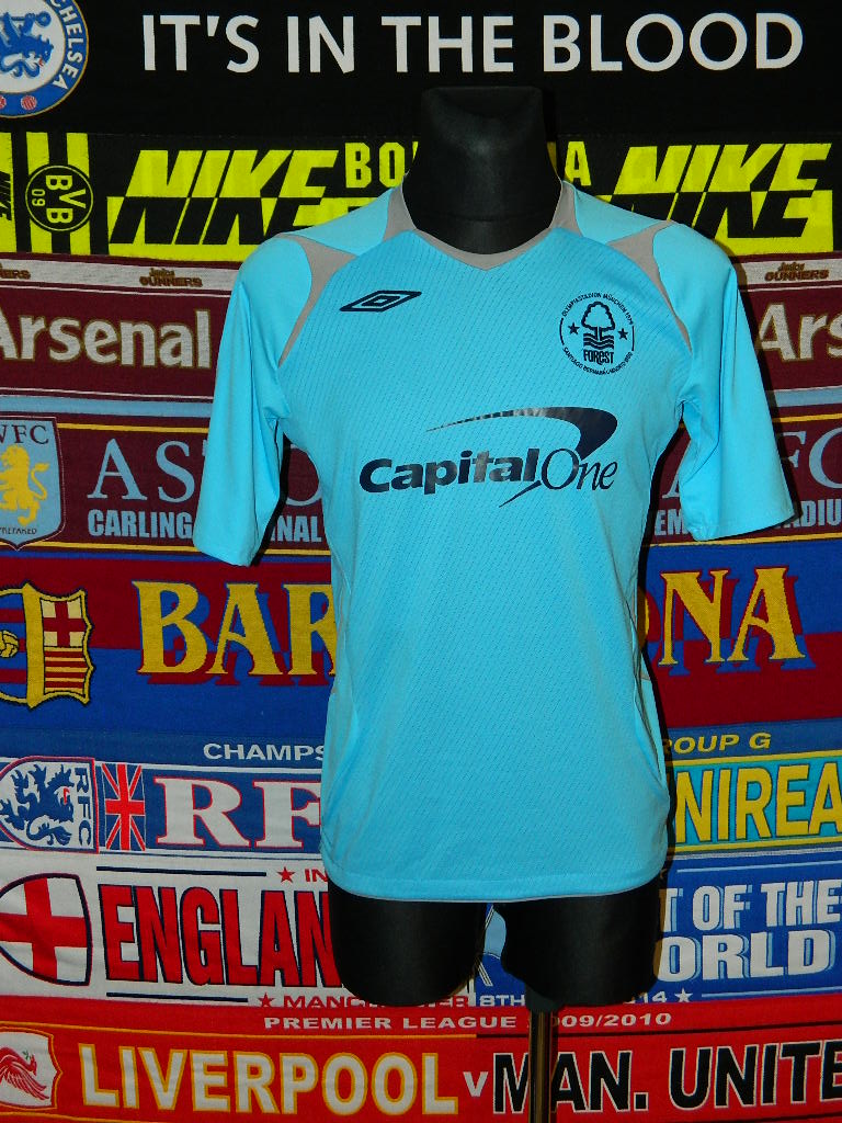 maillot nottingham forest réplique 2008-2009 rétro