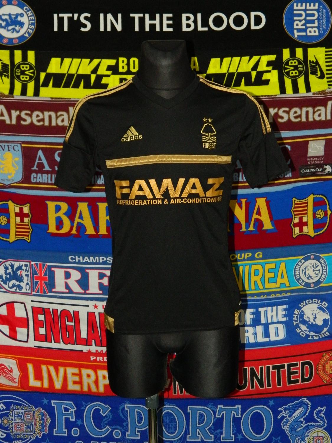 maillot nottingham forest réplique 2014-2015 rétro