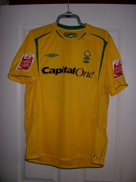 maillot nottingham forest third 2006-2007 pas cher