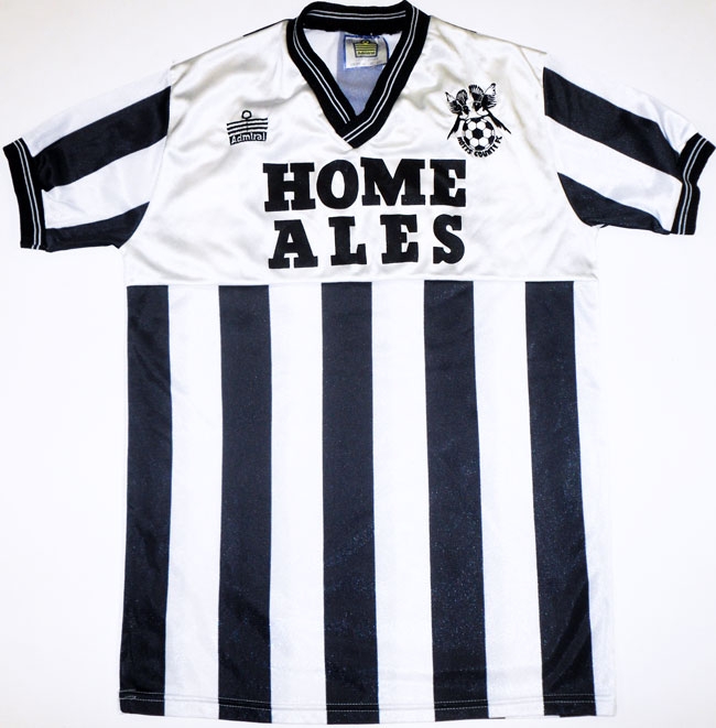 maillot notts county domicile 1987-1988 rétro