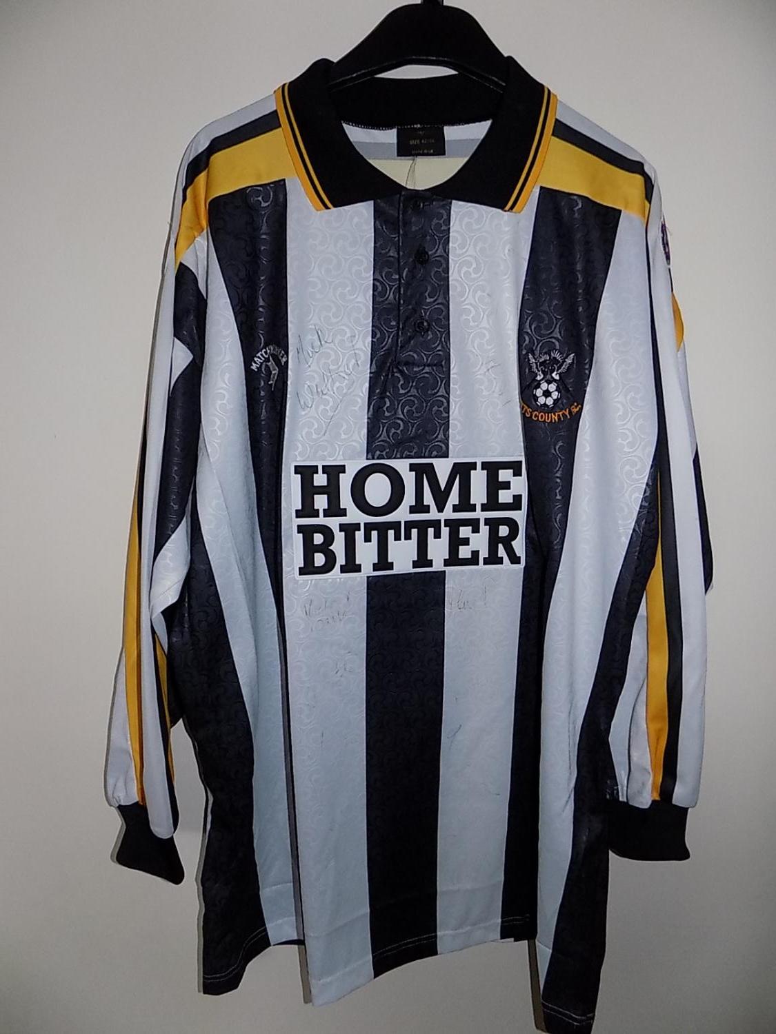 maillot notts county domicile 1991-1993 pas cher