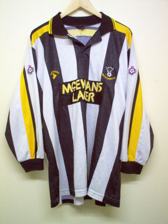 maillot notts county domicile 1991-1993 rétro