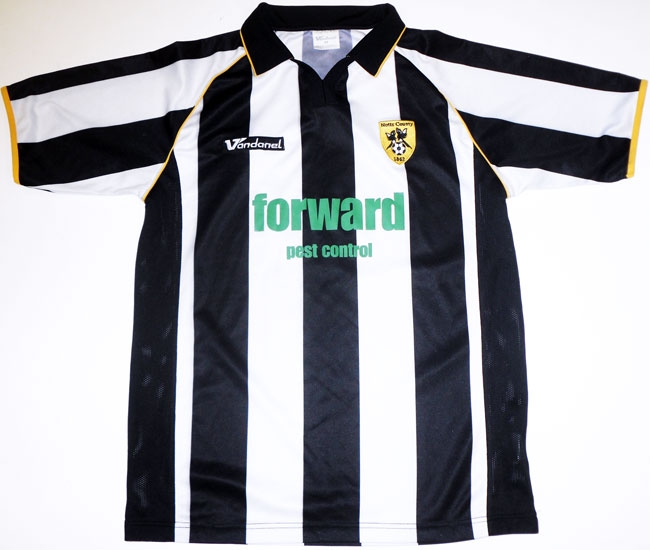 maillot notts county domicile 2008-2009 pas cher