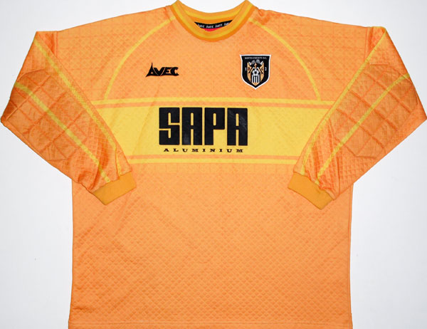 maillot notts county gardien 1999-2000 pas cher