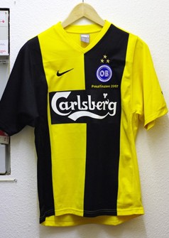 maillot odense boldklub réplique 2007 rétro