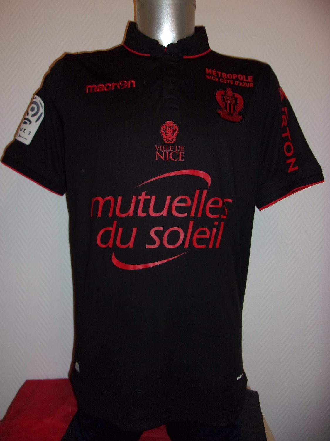 maillot ogc nice third 2016-2017 rétro