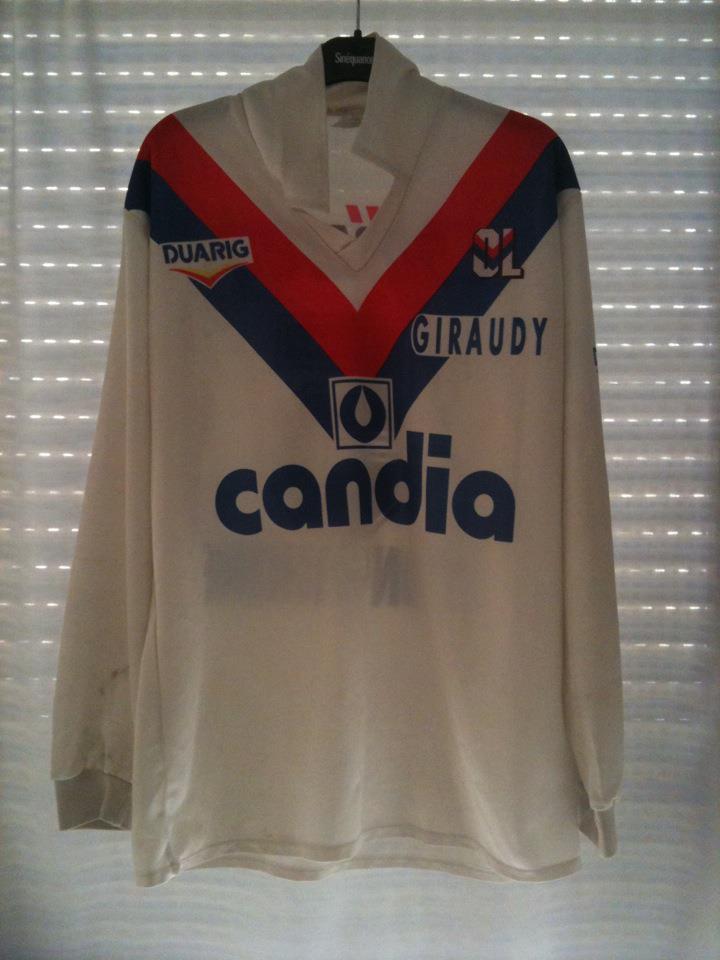 maillot ol domicile 1992-1993 rétro