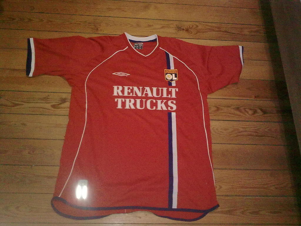 maillot ol exterieur 2005-2006 pas cher