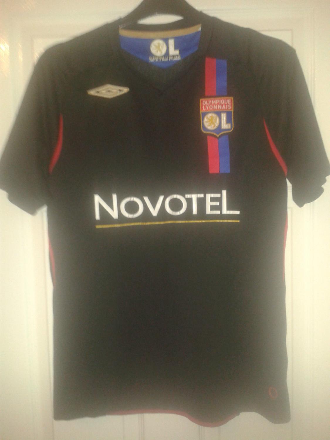 maillot ol réplique 2007-2008 rétro