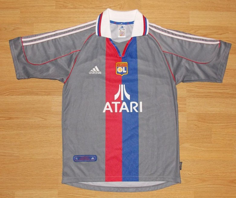 maillot ol third 2000-2001 pas cher