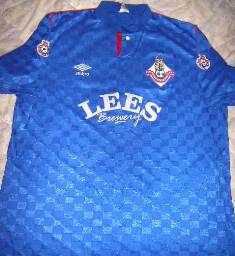 maillot oldham athletic afc domicile 1987-1988 pas cher