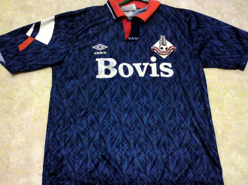 maillot oldham athletic afc domicile 1991-1992 pas cher