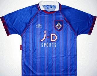 maillot oldham athletic afc domicile 1993-1995 pas cher