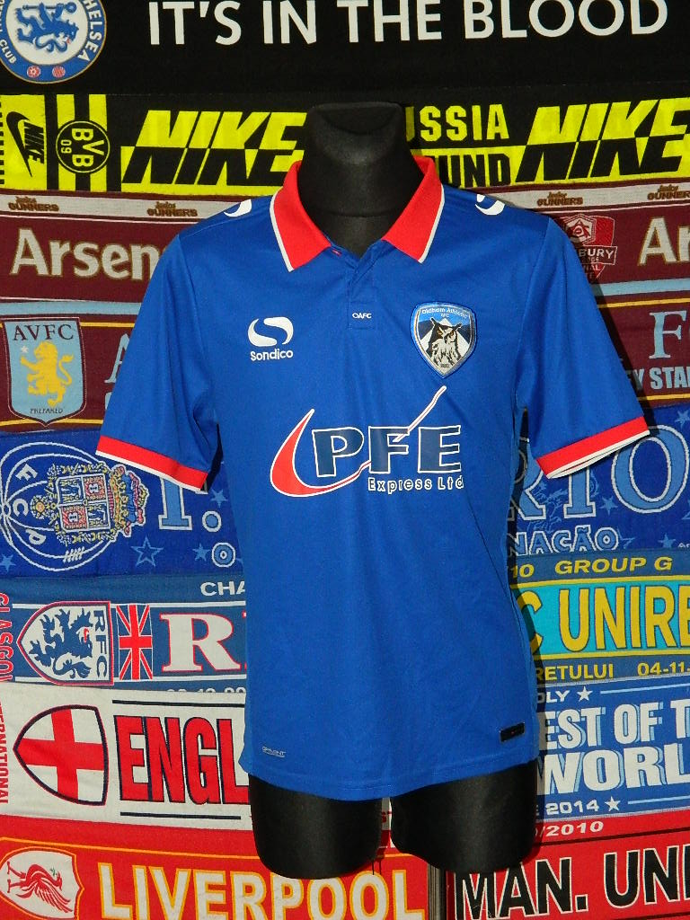 maillot oldham athletic afc domicile 2015-2016 rétro