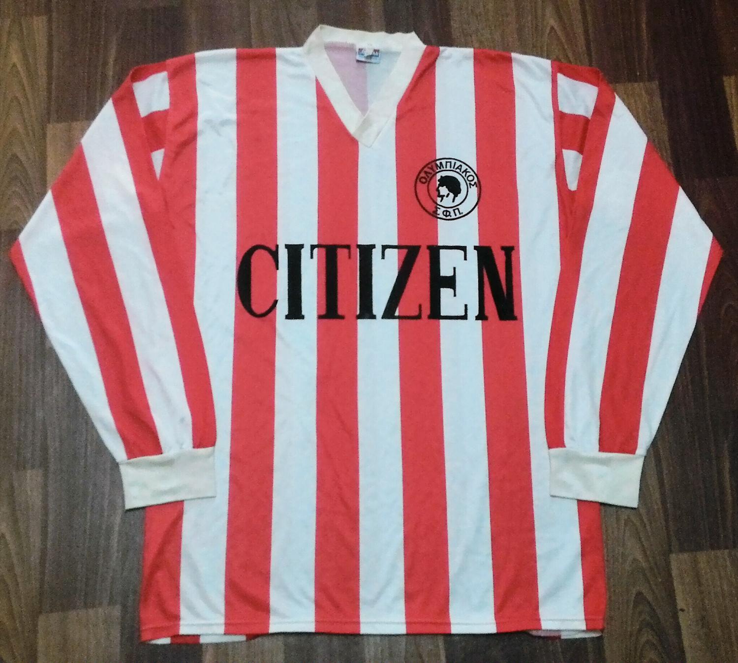 maillot olympiakos domicile 1985-1986 pas cher