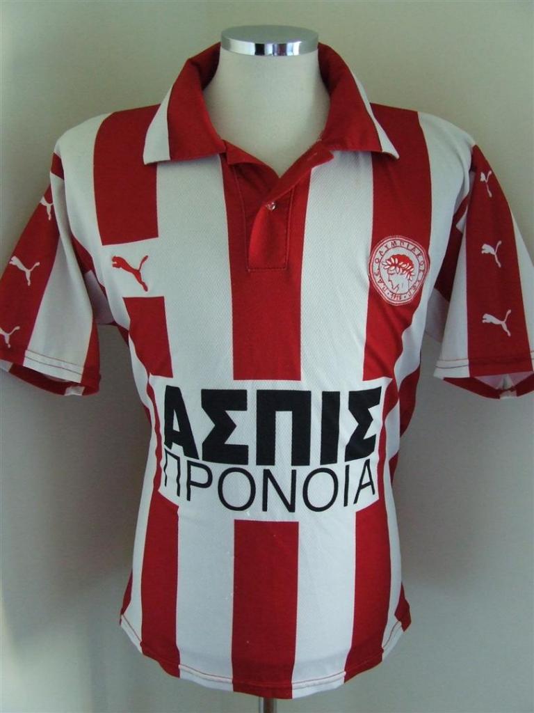 maillot olympiakos domicile 1998-1999 pas cher