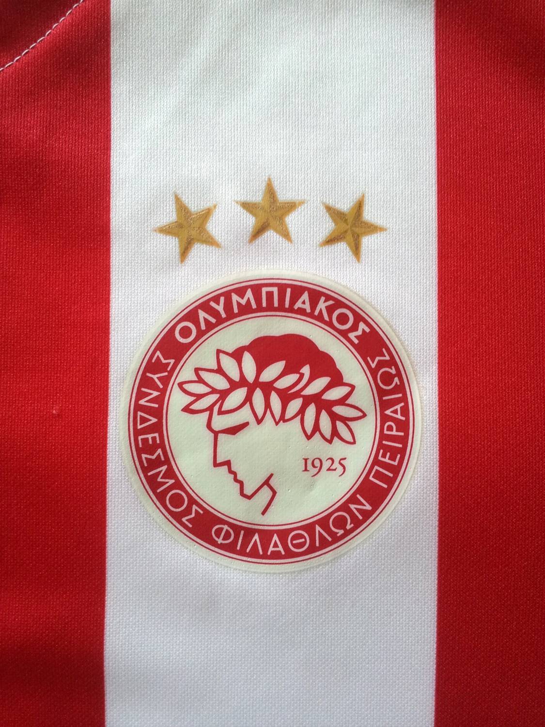 maillot olympiakos domicile 2005-2006 rétro