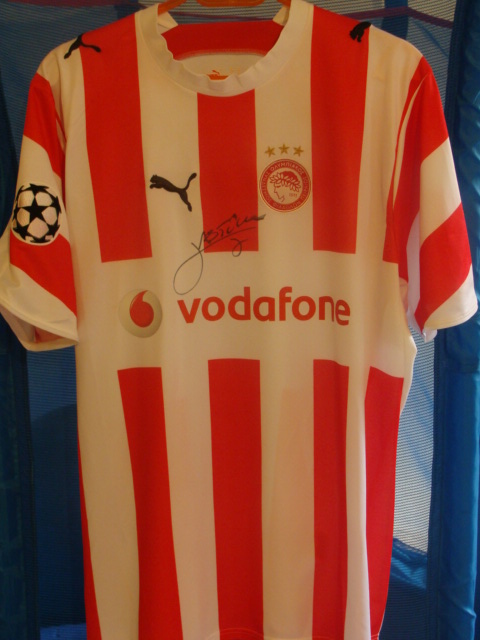 maillot olympiakos domicile 2006-2007 rétro