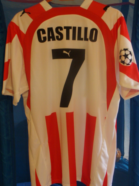 maillot olympiakos domicile 2006-2007 rétro