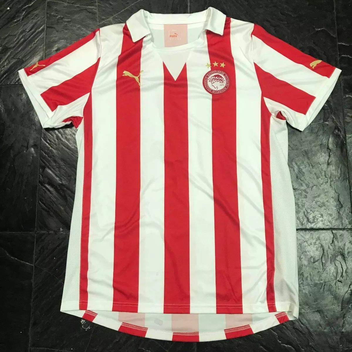 maillot olympiakos domicile 2011-2012 rétro