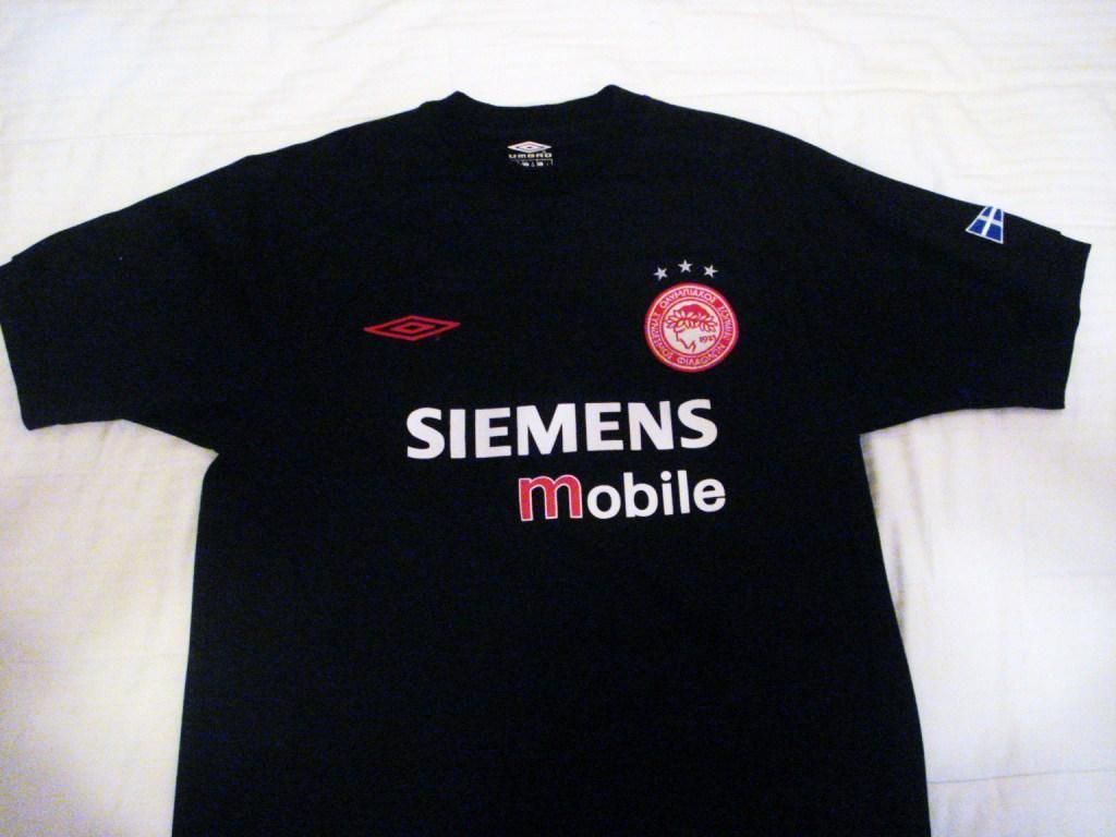 maillot olympiakos exterieur 2003-2005 pas cher