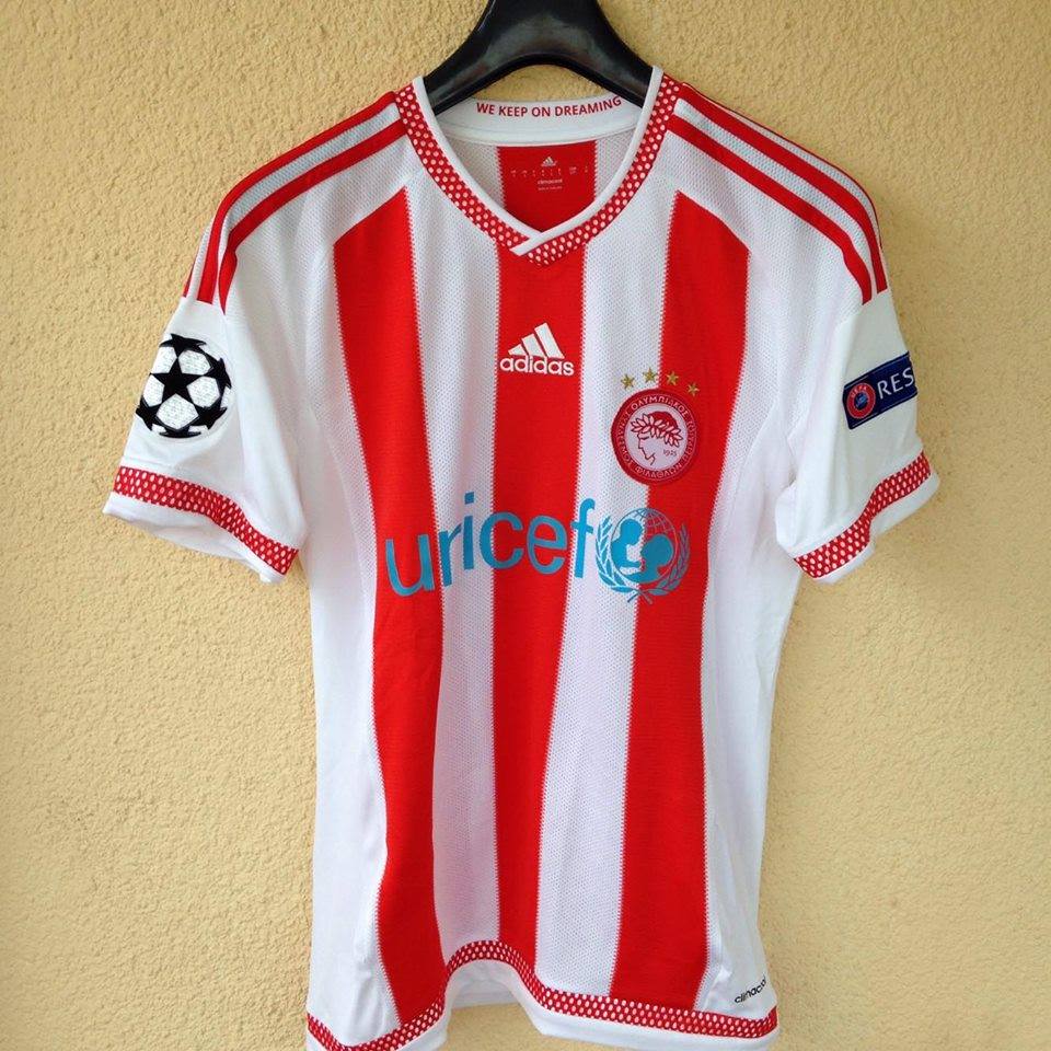 maillot olympiakos réplique 2015-2016 rétro