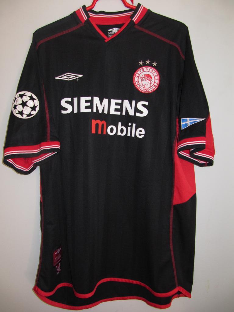 maillot olympiakos third 2002-2003 rétro