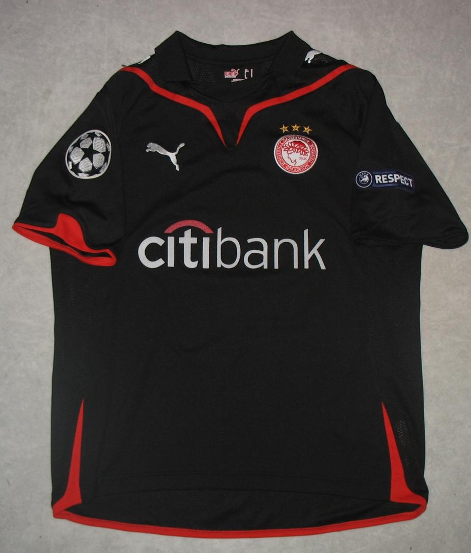 maillot olympiakos third 2009-2010 rétro