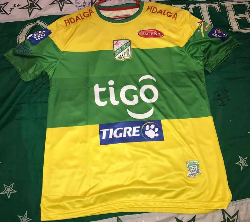 maillot oriente petrolero exterieur 2016 rétro