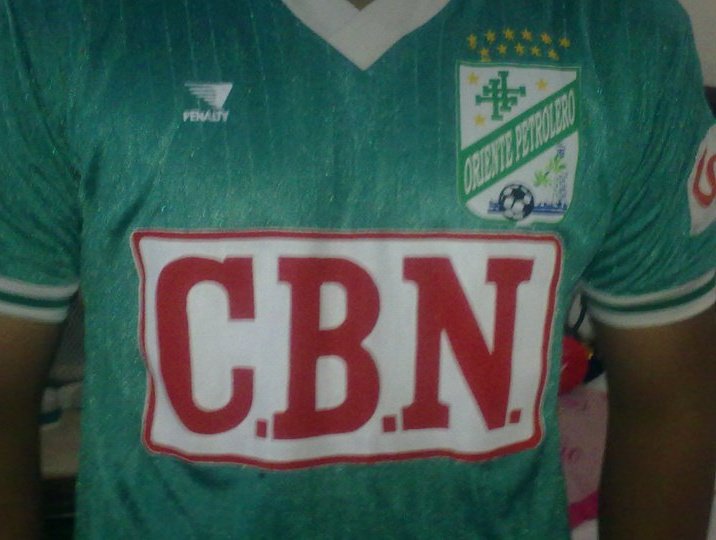 maillot oriente petrolero particulier 1989-1990 rétro