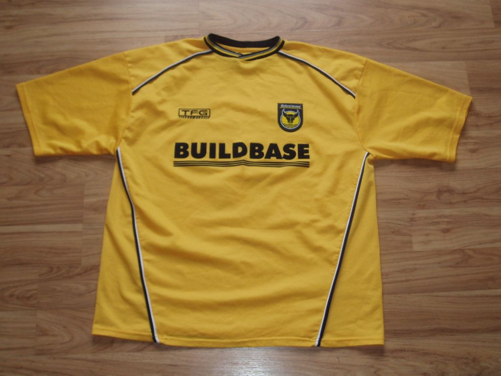 maillot oxford united fc domicile 2003 rétro