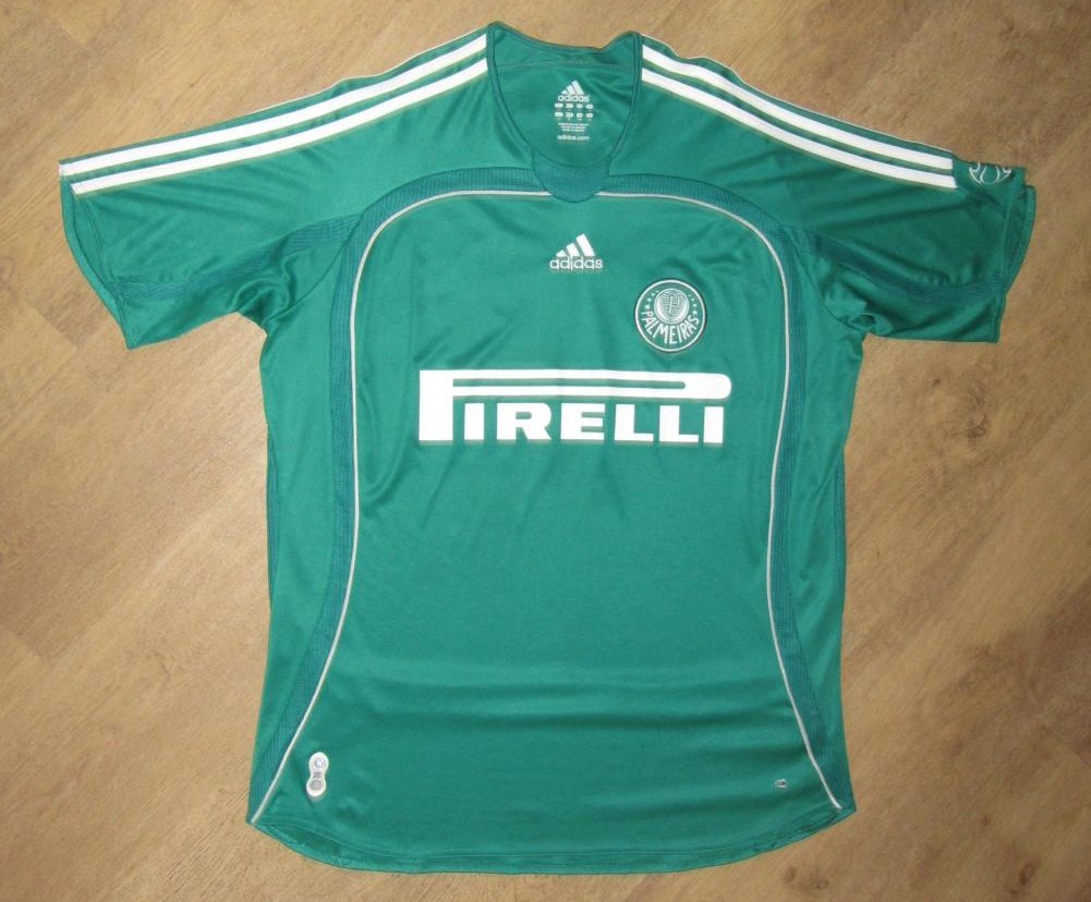 maillot palmeiras domicile 2006-2007 rétro